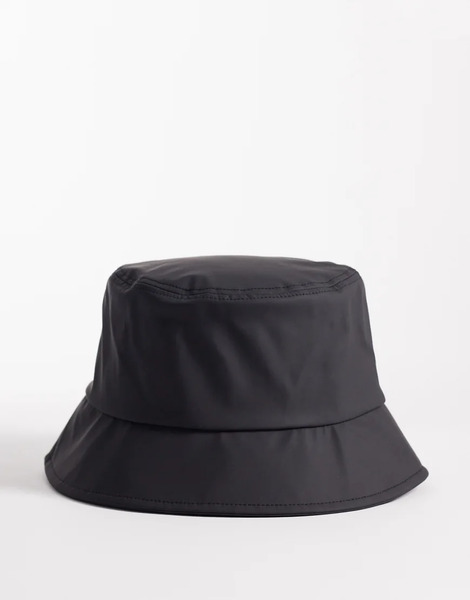  Asos Design Stormmax Water Resistant Bucket Hat In Black 
