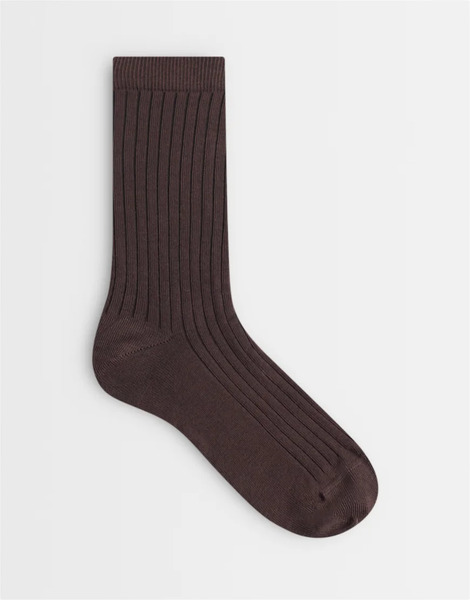  Asos Design Super Soft Ankle Socks In Chocolate Brown 