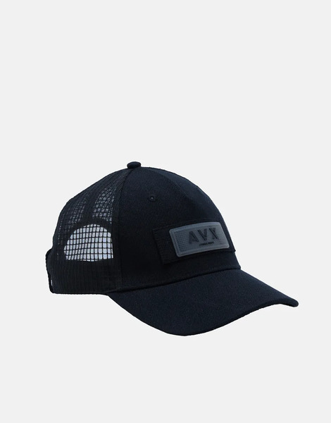  Avx Parra Baseball Cap In Black In Black 