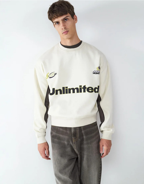  Balmohk Sweatshirt In White 