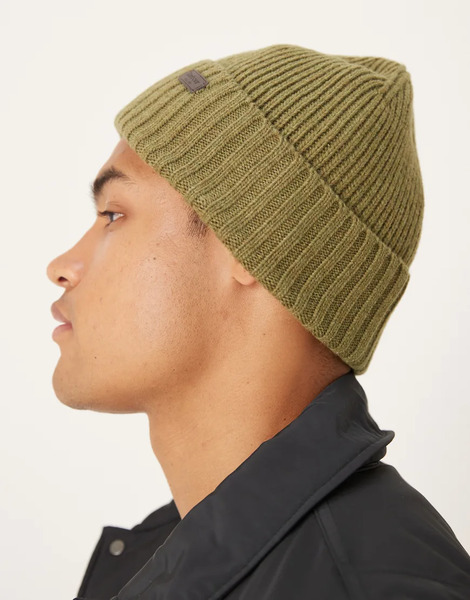  Barbour Carlton Beanie Hat In Light Moversizeds   Lgreen 