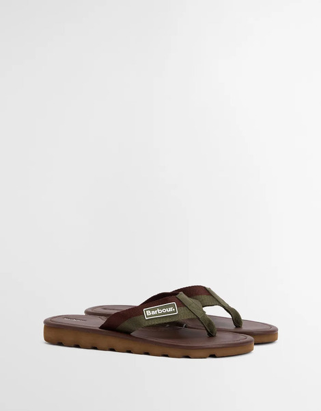  Barbour Harker Sandal In Brown 