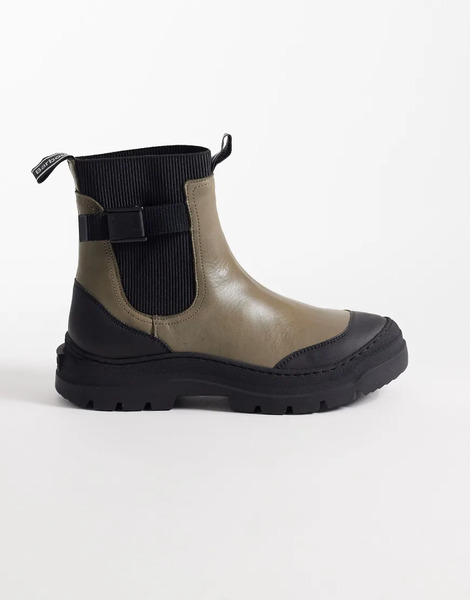  Barbour Klara Chelsea Boot In Honey Neutral 