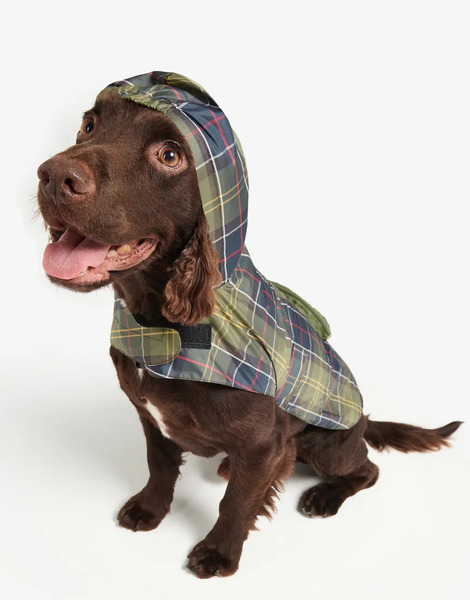  Barbour Packable Tartan Dog Coat Multi 