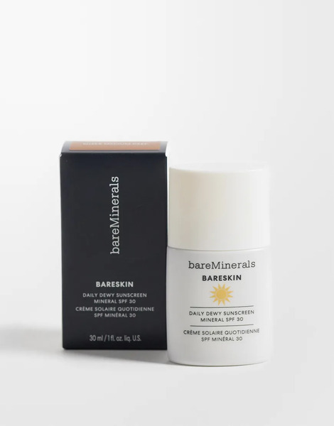  Bareminerals Bareskin Daily Dewy Mineral Sunscreen Spf 30   Sheer Medium Deep Neutral 