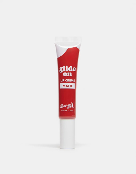  Barry M Matte Glide On Lip Creme   Sizzling Red 