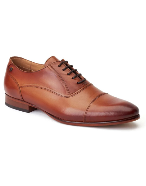  Base London Angelo Derby In Tan Brown 