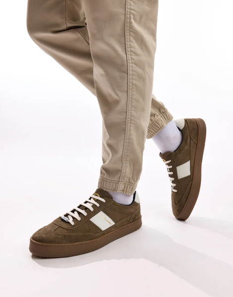  Base London Banksy Cupsole Trainer In Grey 