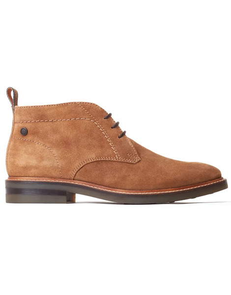  Base London Knebworth Chukka Boot In Camel Brown 