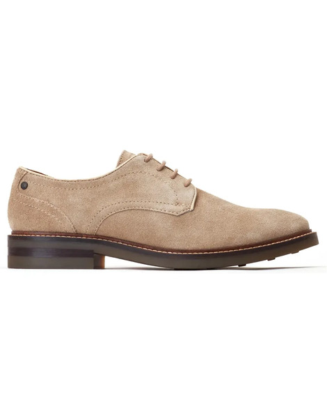  Base London Mawley Derby Shoe In Tan Brown 