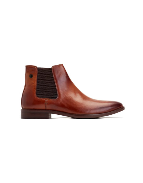  Base London Virgil Ankle Boot In Tan Brown 