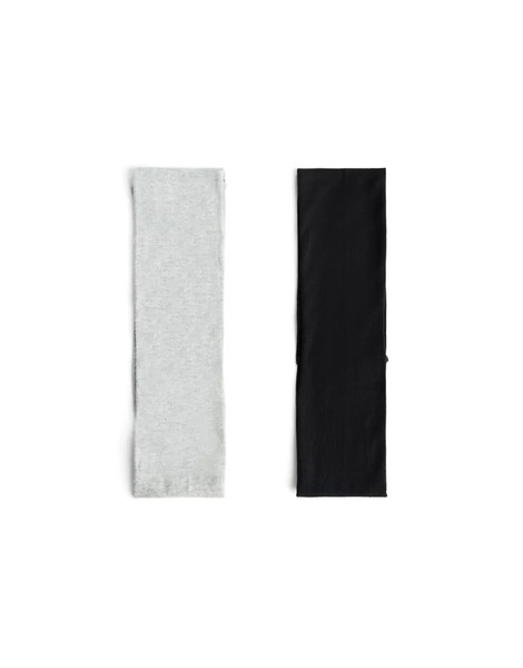  Bershka 2 Pack Of Headbands In Black 