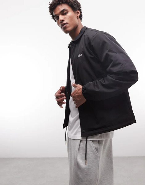  Blkvis Coach Jacket In Black 