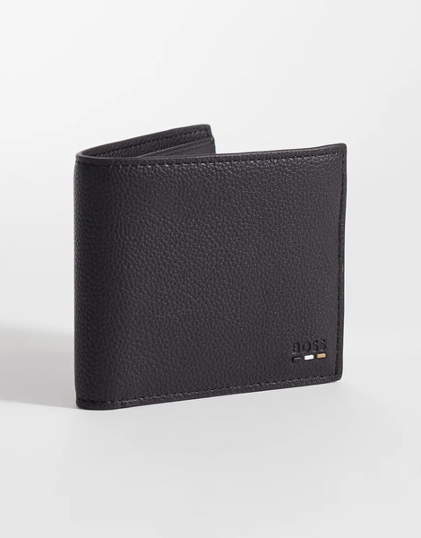  Boss Black Ray Bifold Wallet In Black Brown 