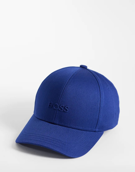  Boss Zed Logo Baseball Cap In Blue 