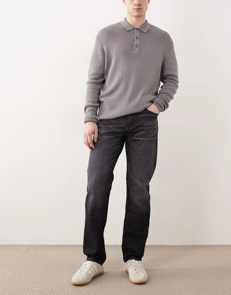  Boss Orange Maine Regular Fit Jeans In Grey 