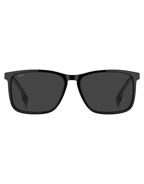  Boss Square Sunglasses In Black 
