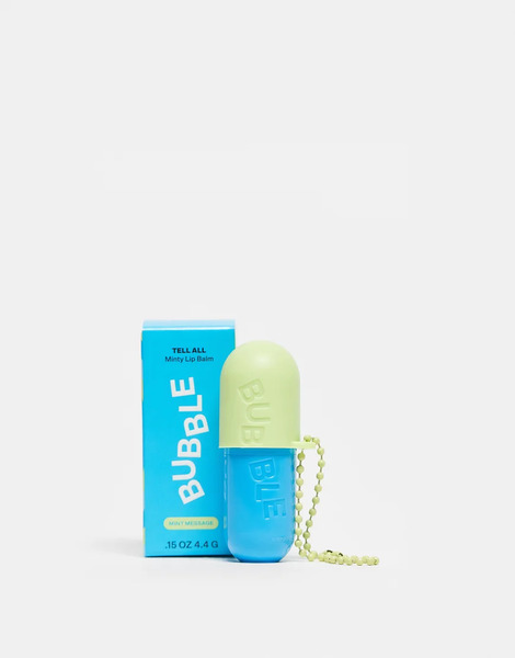 Bubble Tell All Mint Message Lip Balm No Colour 
