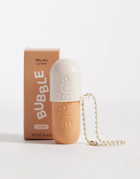  Bubble X Asos Exclusive Tell All Coffee & Cream Lip Balm No Colour 