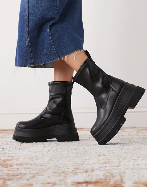  Buffalo Jupiter Sock Boot In Black 