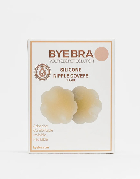  Bye Bra Silicone Nipple Covers In Light Beige Neutral 