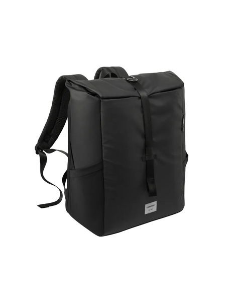  Cabin Max 24l Iseo Roll Top Water Resistant Backpack In Black 