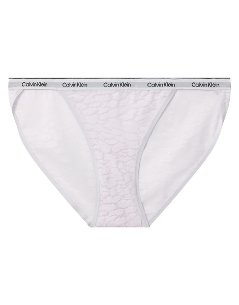  Calvin Klein Icon Lace String Bikini Briefs In Lilac Purple 