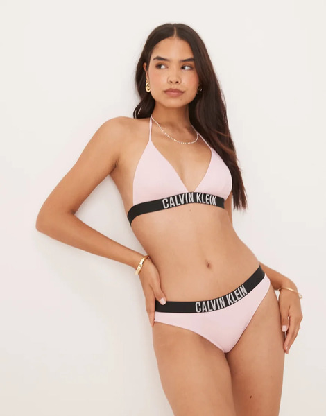  Calvin Klein Intense Power Bikini Bottoms In Candy Pink 