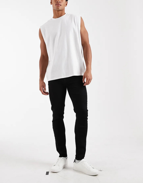  Capo Slim Fit Jeans In Black 