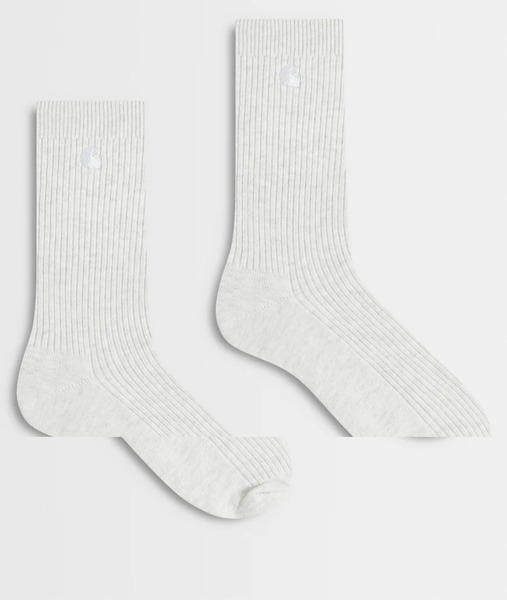  Carhartt Wip Madison 2 Pack Socks In Grey 