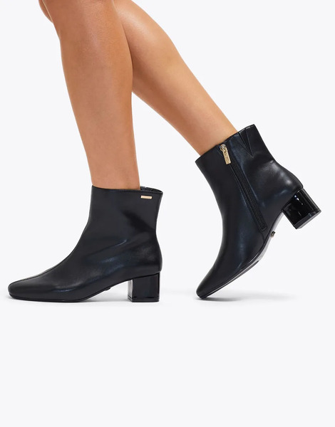  Carvela Cleo High Ankle Boots In Black 