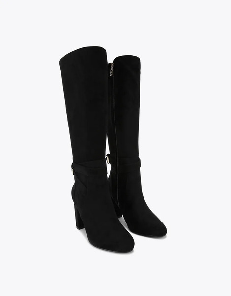  Carvela Tempt High Leg Knee Boots In Black 