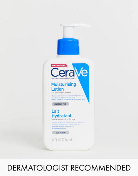 Cerave Moisturising Lotion With Hyaluronic Acid & Ceramides For Normal To Very Dry Skin 236ml No Colour 