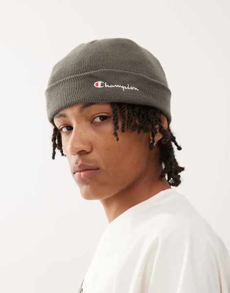  Champion Beanie In Grey 