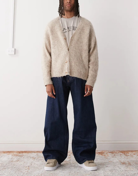  Cheap Monday Looser Baggy Jeans In Blue 