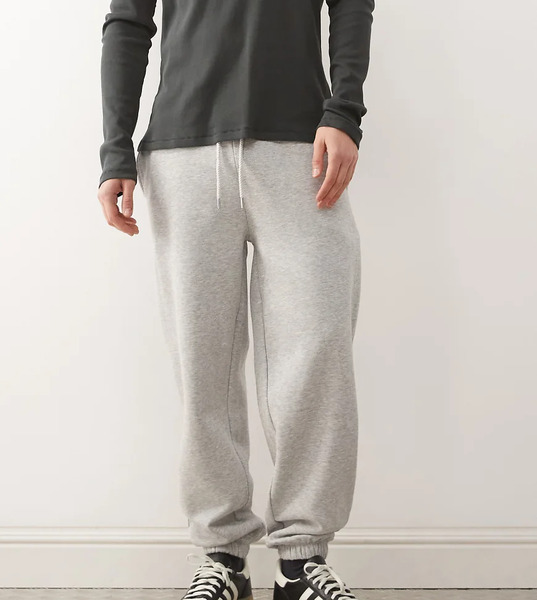  Collusion Grey Marl Cuffed Jogger 