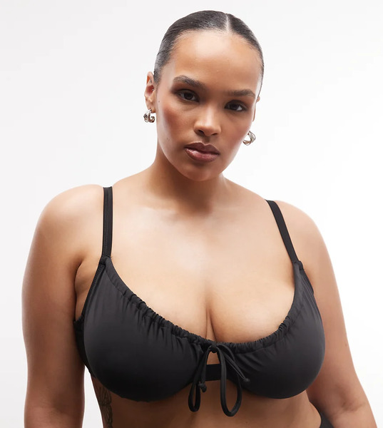  Collusion Plus Underwire Bikini Top In Black 