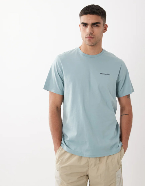  Columbia Csc Basic T Shirt In Blue 