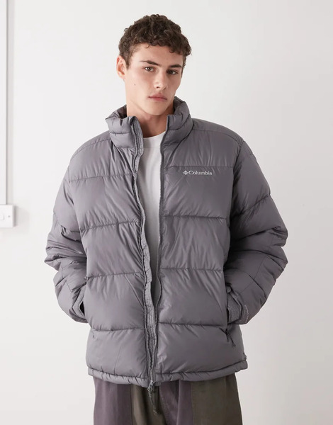 Columbia Pike Lake Ii Puffer Coat In Grey 