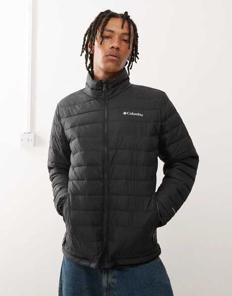 Columbia Powder Lite Ii Jacket In Black 