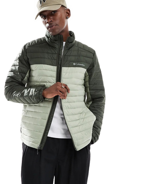  Columbia Silver Falls Ii Jacket In Green 