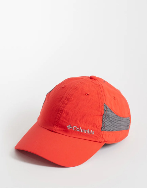  Columbia Tech Shade Ii Hat In Red 