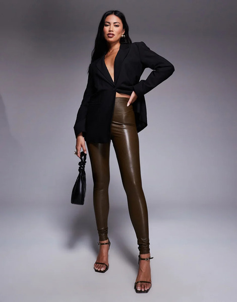  Commando Legging In Cadet   Khaki Green 
