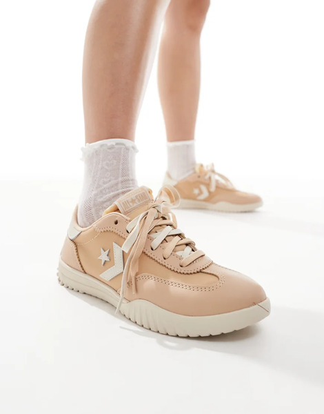  Converse Run Star Trainers Light Yellow 