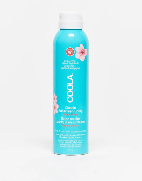  Coola Spf 50 Body Spray With Guava & Mango 177ml No Colour 