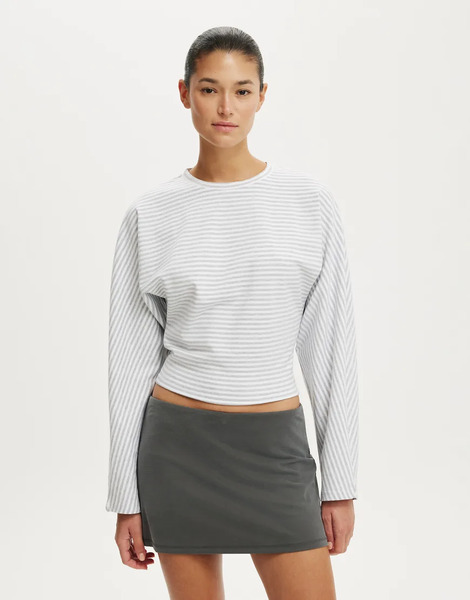  Cotton On Blair Batwing Long Sleeve In Multi 