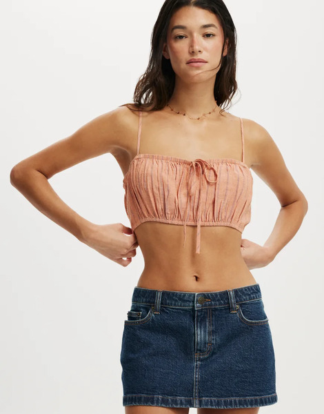  Cotton On Emily Micro Top In Multi 