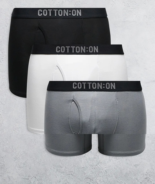  Cotton On 3 Pack Boxers In Multi 