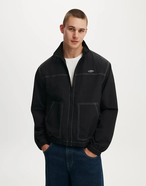  Cotton On Shell Jacket In Black 