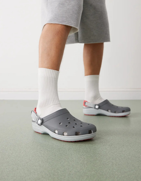  Crocs Classic Turbo Clog In Grey 